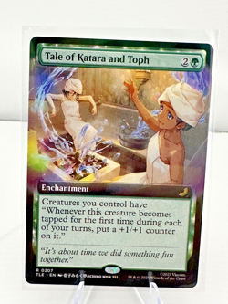 Tale of Katara and Toph (Extended Art) #207 (NM) TLE Magic MTG - Image 1