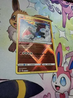 Pokemon TCG Radiant Charizard Crown Zenith Holo Ultra Rare Card 020/159 - Image 3