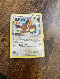 Pokemon Eevee TCG Black White Holo Promo Card BW94 - Image 3