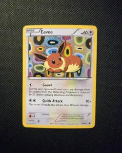 2013 Pokemon TCG: Black and White Promo Eevee BW94 Rare Holo Card - NM - Image 1