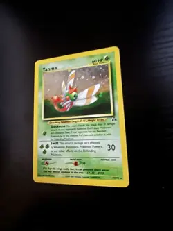 Yanma Neo Discovery Swirl 17/75 Holo Rare Pokemon TCG Card - Image 5