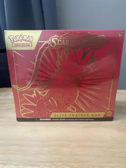 Pokemon Scarlet and Violet Elite Trainer Box ETB Koraidon NEW & SEALED - Image 1