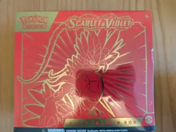 Koraidon Scarlet And violet ETB Elite Trainer Box new Sealed Pokemon TCG - Image 1