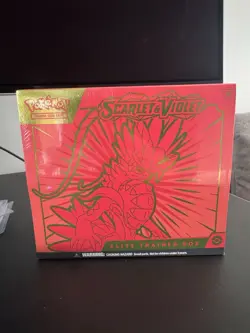 Koraidon Scarlet And violet ETB Elite Trainer Box new Sealed Pokemon TCG - Image 1