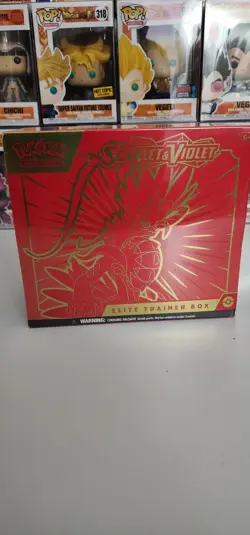 Pokemon TCG Scarlet And Violet ETB Koraidon Elite Trainer Box New Sealed - Image 1