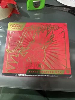 Pokemon TCG: Scarlet and Violet Elite Trainer Box Koraidon ETB New Sealed - Image 1