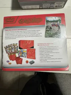 Brand New Sealed Pokemon Scarlet and Violet Elite Trainer Box Koraidon ETB - Image 2
