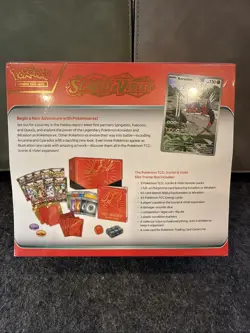 Pokemon TGC Scarlet and Violet Elite Trainer Box ETB Koraidon NEW FACTORY SEALED - Image 2
