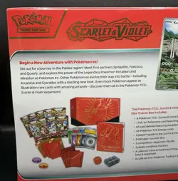Pokemon TCG: Scarlet and Violet Elite Trainer Box Koraidon ETB New Sealed - Image 5