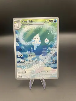 Vanillish 112/086 Pokemon TCG White Flare English Card NM Condition - Image 1