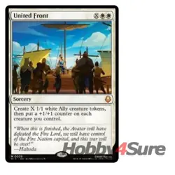 United Front M/NM Magic: The Gathering MTG Avatar: The Last Airbender - Image 1
