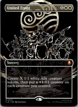 United Front (Borderless) Regular Avatar: The Last Airbender NM - Image 1