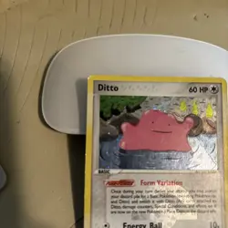 Ditto 4/112 ex Fire Red & Leaf Green Reverse Holo Rare Pokemon Card - Image 2