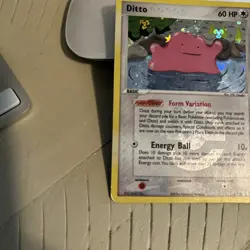 Ditto 4/112 ex Fire Red & Leaf Green Reverse Holo Rare Pokemon Card - Image 3