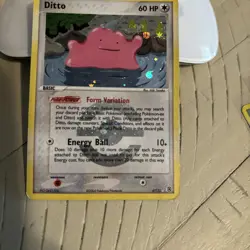 Ditto 4/112 ex Fire Red & Leaf Green Reverse Holo Rare Pokemon Card - Image 4