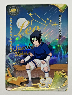 Sasuke Uchiha NRSA01-MR-002L4 Heavens Scroll English Naruto Kayou Card NM - Image 1