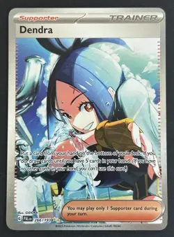 Dendra 266/193 Paldea Evolved Special Illustration Rare Pokemon TCG Card NM - Image 1