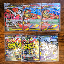 2025 Pokemon Japanese Mega Dream M2A Mega Attack Lot of 6 NM Cards - Image 1