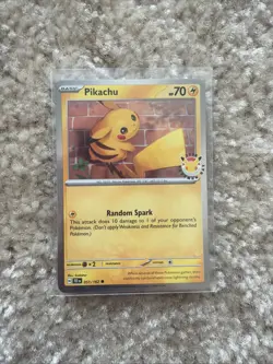 Pikachu (Pokemon Day 2026) 051/162 TCG Card Cosmos Holo - Image 1