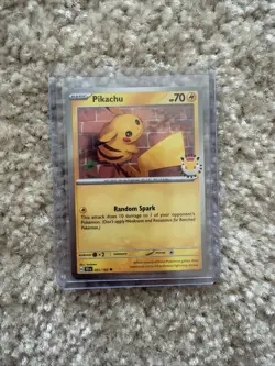 Pikachu (Pokemon Day 2026) 051/162 TCG Card Cosmos Holo - Image 3