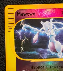 Mewtwo 56/165 Expedition RARE Reverse Holo E-Series Pokemon - LP - WOTC - Image 2