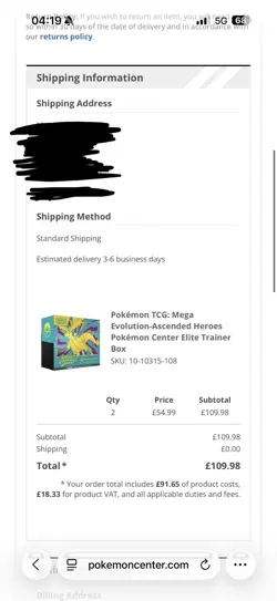 Pre order- Pokemon TCG: Mega Evolution-Ascended Heroes POKEMON CENTER ETB - Image 2