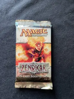 Magic the Gathering Zendikar booster factory sealed French - Image 1