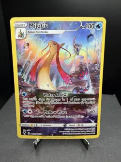 Pokemon TCG SWSH Silver Tempest Milotic TG02/TG30 Trainer Gallery Full Art NM - Image 1