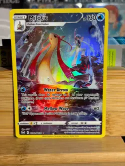 MILOTIC TG02/TG30 Silver Tempest: Trainer Gallery Full Art Holo Pokemon TCG NM - Image 1