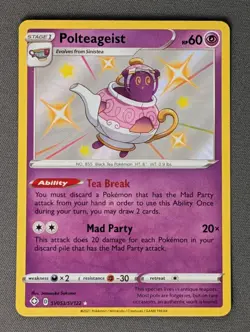 Polteageist SV053/SV122 Shiny Vault Holo Pokemon 2021 Shining Fates - NM - Image 1