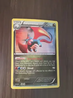 Pokemon Salamence Dragon Vault Holo Rare Card 8/20 - Image 1