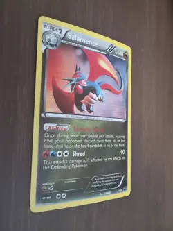 Pokemon Salamence Dragon Vault Holo Rare Card 8/20 - Image 3