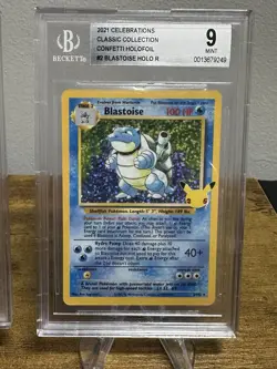 ⭐Pokemon Celebrations Set Beckett graded 9: Charizard, Blastoise, Venusaur ⭐ - Image 3