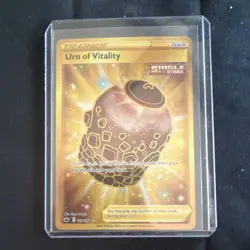 Pokemon Urn of Vitality Secret Rare Holo Single Strike Chilling Reign 229/198 - Image 1