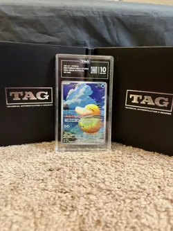 Psyduck 2025 Pokemon Mega Evolution Mega Dream EX #199/193 Art Rare TAG 10 - Image 3