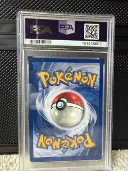 1999 Pokemon TCG Fossil Ditto Halo 3/62 PSA 8 - Image 5