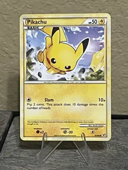 Pikachu 61/90 2010 Pokemon TCG Undaunted Regular Non Holo HP - Image 1