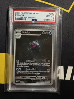 Palafin 225/091 SV Paldean Fates Holo Pokemon TCG PSA 10 Gem Mint 🐬 - Image 1