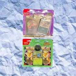 Pokemon TCG Mega Ascended Heroes Blisters Collection Gastly & Erika 💜 💚 - Image 1