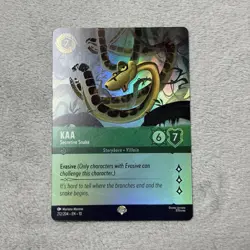 Kaa - Secretive Snake EPIC/FOIL 212/204 | Disney Lorcana Whispers in the Well - Image 1