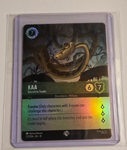 Kaa - Secretive Snake EPIC/FOIL 212/204 | Disney Lorcana Whispers in the Well! - Image 3