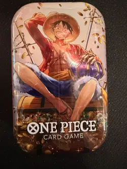 One Piece Tin Pack Set Vol. 2 - Monkey.D.Luffy: Factory Sealed Tin (OP-PR) - Image 1