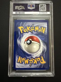 1999 WOTC POKEMON FOSSIL UNLIMITED GENGAR 5/62 HOLO RARE PSA 8 NM-MT - Image 2
