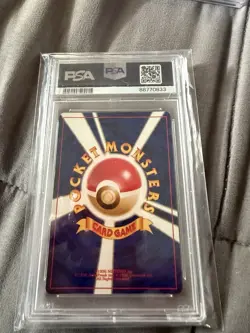 2001 POKEMON JPN NEO 4 #196 DARK ESPEON-HOLO PSA 9 BIG SWIRL ON TAIL - Image 3