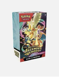 Mega Evolution-Ascended Heroes POKEMON CENTER ETB PRESALE and 4X booster bundles - Image 2