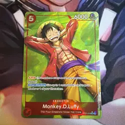 Monkey.D.Luffy (014) (Parallel) ST21-014 Starter Deck EX: Gear 5 Foil - Image 1