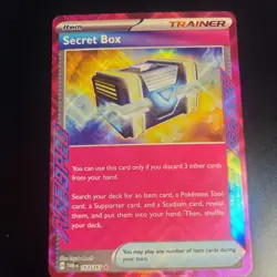 Pokemon TCG Secret Box Ace Spec Holo 163/167 Card TWM Near Mint NM Condition - Image 1