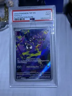 GASTLY ILLUSTRATION RARE PSA 9 177/162 POKEMON TEMPORAL FORCES TCG ENGLISH - Image 5
