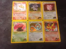 Gym Heroes Holo & Rare Non Holo Pokemon Cards - Image 1