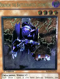 yugioh Dekoichi The Battlechanted Locomotive RDS-EN032 Ultimate 1st Ed near mint - Image 2